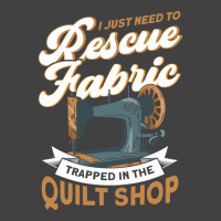 Sewing Rescue Fabric Trapped In The Quilt Shop Quilting Lover352 Sewin Vintage T-shirt | Artistshot