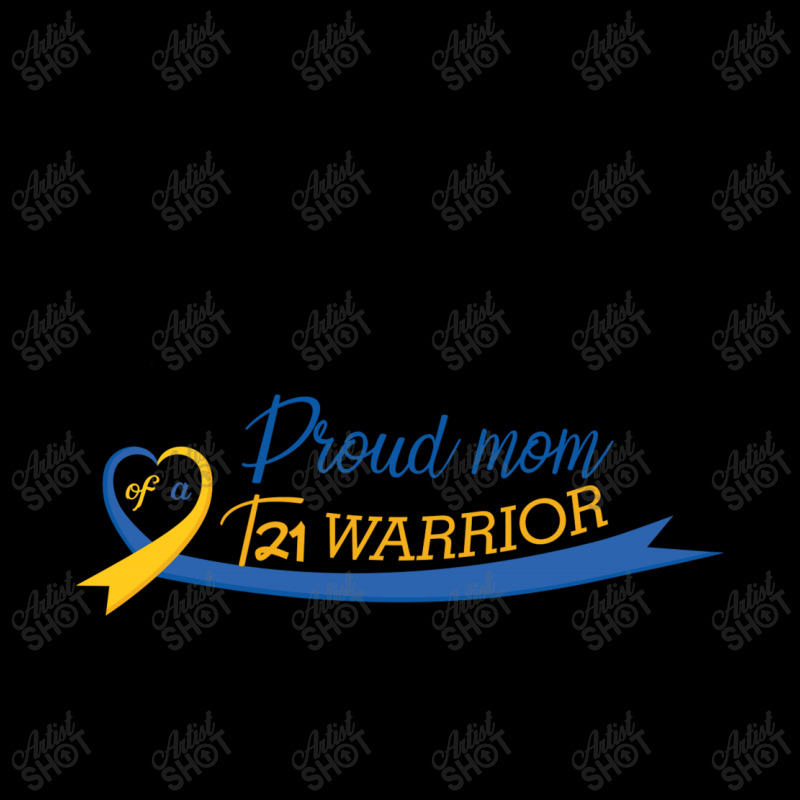 Proud Mom Of A T21 Warrior Fleece Short | Artistshot