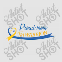 Proud Mom Of A T21 Warrior Medium-length Apron | Artistshot