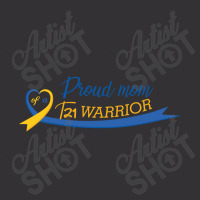 Proud Mom Of A T21 Warrior Vintage Short | Artistshot