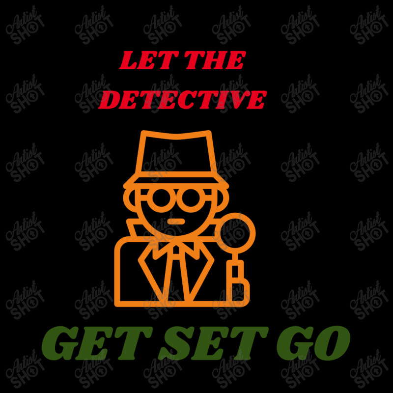 Let The Detective Get Set Go Fleece Short by ARTMAKER79 | Artistshot