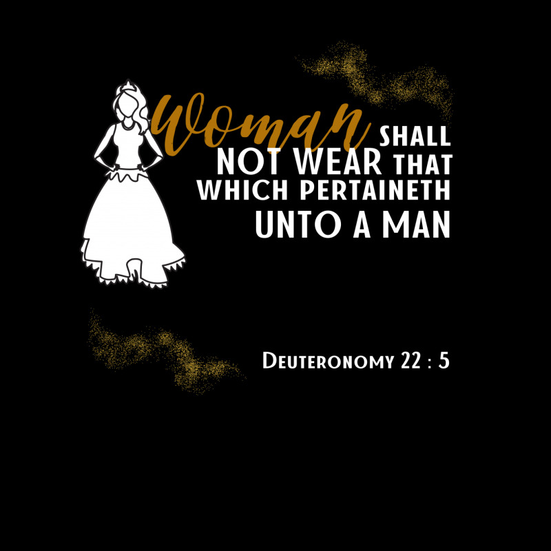 Woman Shall Not Wear That Which Pertaineth Unto A Man Long Sleeve Baby Bodysuit | Artistshot