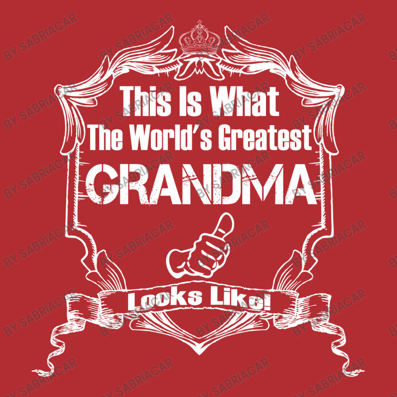 Worlds Greatest Grandma  Looks Like Ladies Fitted T-Shirt by SabriAcar | Artistshot