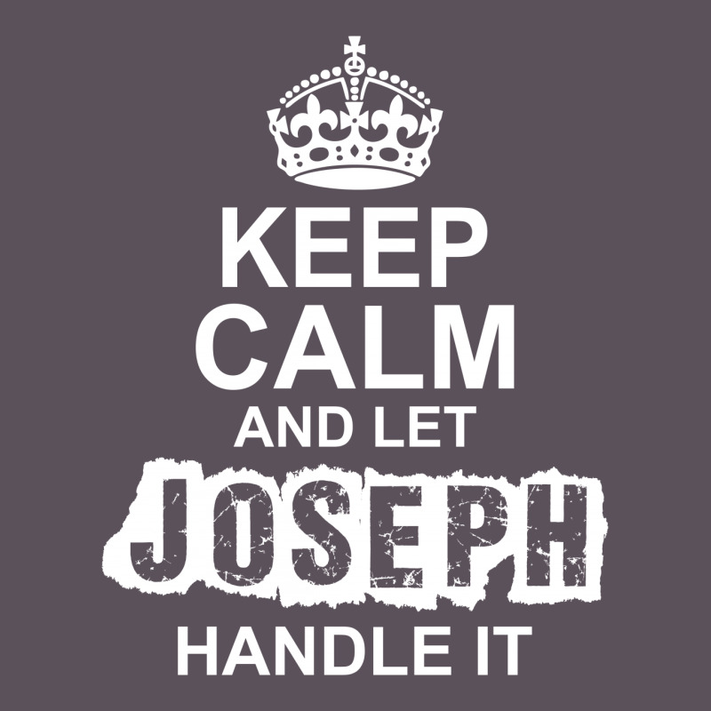 Keep Calm And Let Joseph Handle It Vintage Hoodie And Short Set | Artistshot