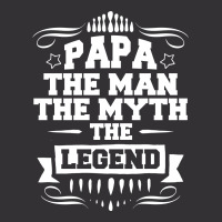 Papa The Man The Myth The Legend Vintage Hoodie And Short Set | Artistshot
