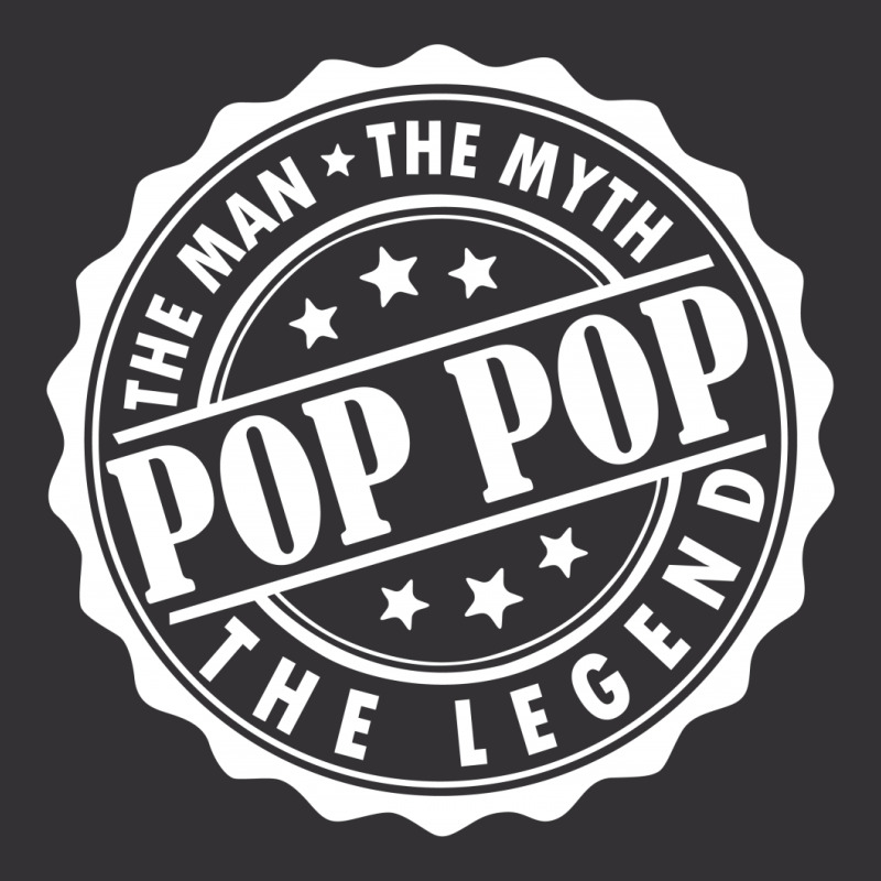 Pop Pop The Man The Myth The Legend Vintage Hoodie And Short Set | Artistshot