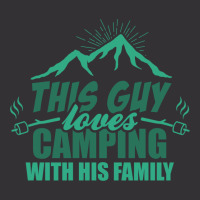 This Guy Loves Camping With His Family Vintage Hoodie And Short Set | Artistshot
