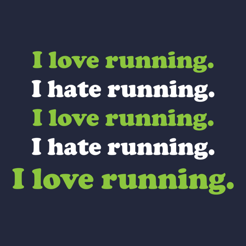 I Love Running I Hate Running Vintage Hoodie And Short Set | Artistshot