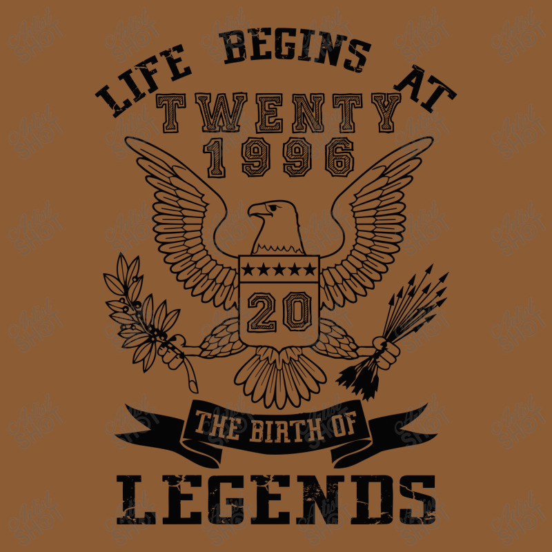Life Begins At Twenty 1996 The Birth Of Legends Vintage Hoodie And Short Set | Artistshot