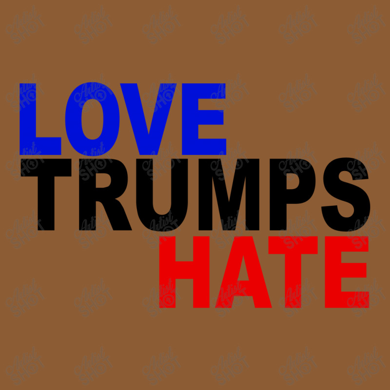 Love Trumps Hate Vote For Hillary Vintage Hoodie And Short Set | Artistshot
