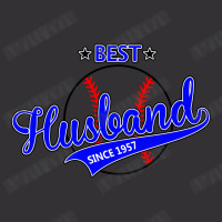 Best Husband Since 1957 - Baseball Husband Vintage Hoodie And Short Set | Artistshot