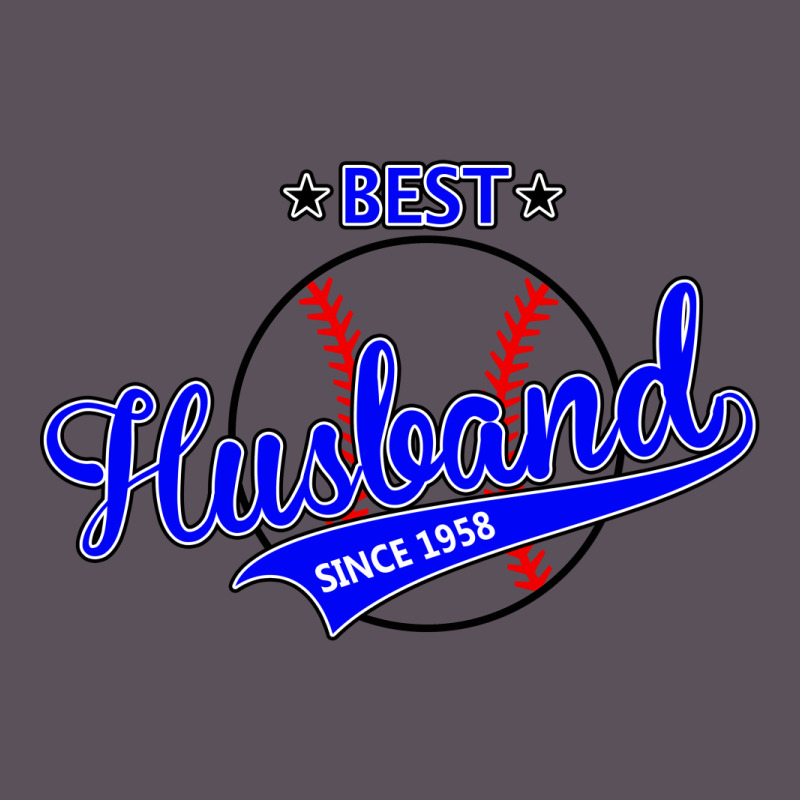Best Husband Since 1958 - Baseball Husband Vintage Hoodie And Short Set | Artistshot
