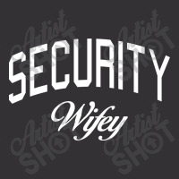 Security Wifey Vintage Hoodie And Short Set | Artistshot