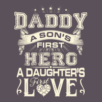 Daddy A Son's First Hero A Daughter's First Love , Father's Day Vintage Hoodie And Short Set | Artistshot