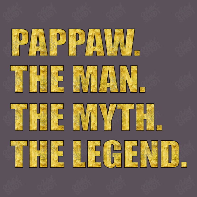 Pappaw The Man The Myth The Legend Vintage Hoodie And Short Set | Artistshot