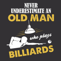Never Underestimate An Old Man Who Plays Billiards Vintage Hoodie And Short Set | Artistshot