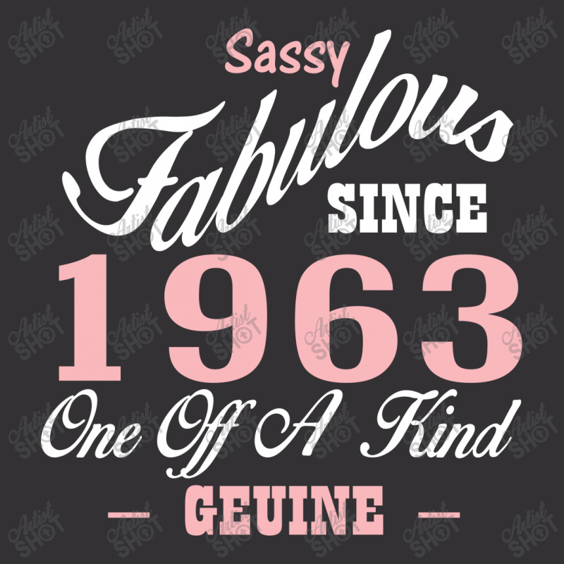 Sassy Fabulous Since 1963 Birthday Gift Vintage Hoodie And Short Set | Artistshot