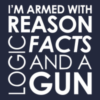 I'm Armed With Reason Logic Facts And A Cop Vintage Hoodie And Short Set | Artistshot