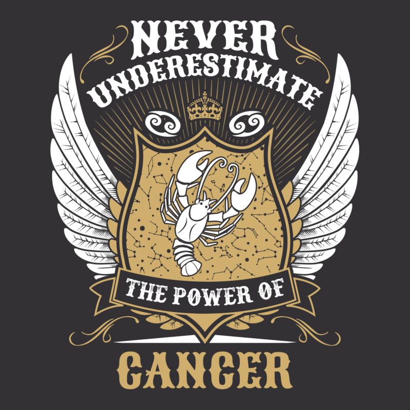 Never Underestimate The Power Of Cancer Vintage Hoodie And Short Set | Artistshot