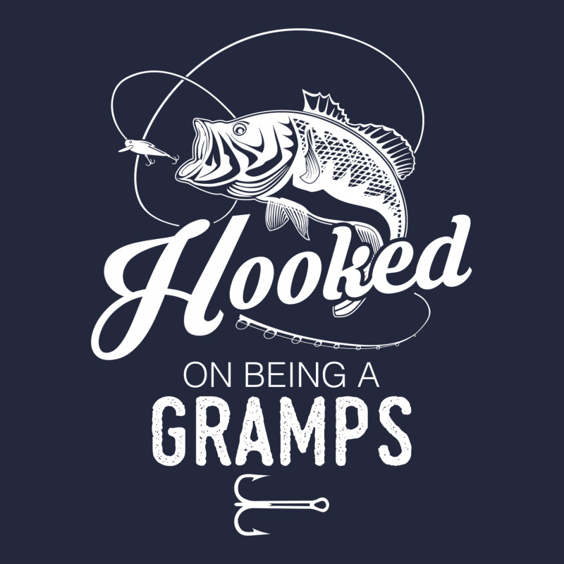 Hooked On Being A Gramps Vintage Hoodie And Short Set | Artistshot