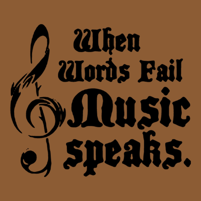 When Words Fail Music Speaks Vintage Hoodie And Short Set | Artistshot