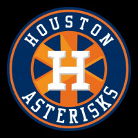 Houston Asterisks Circle V-neck Tee | Artistshot