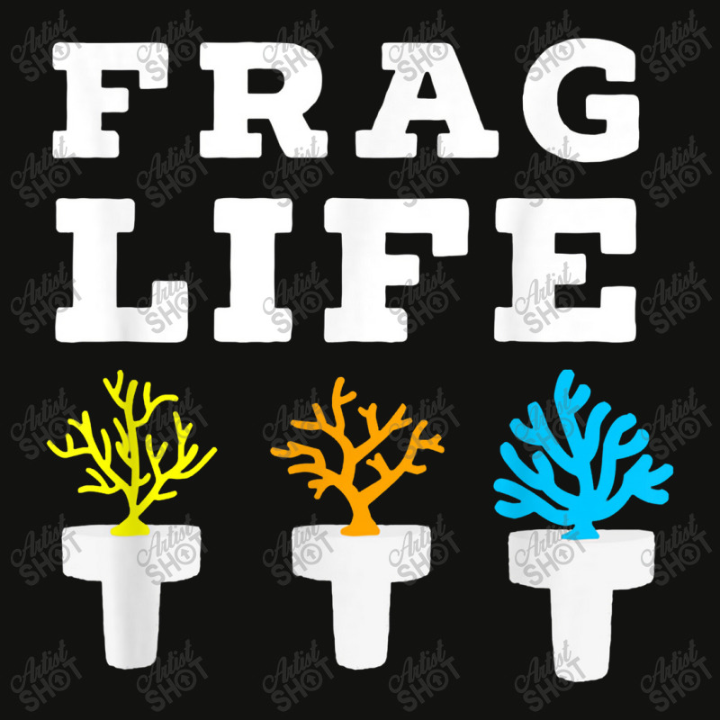 Frag Life Coral Reef Saltwater Funny Aquarium Aquarist Joke Scorecard Crop Tee by atunnasalam | Artistshot