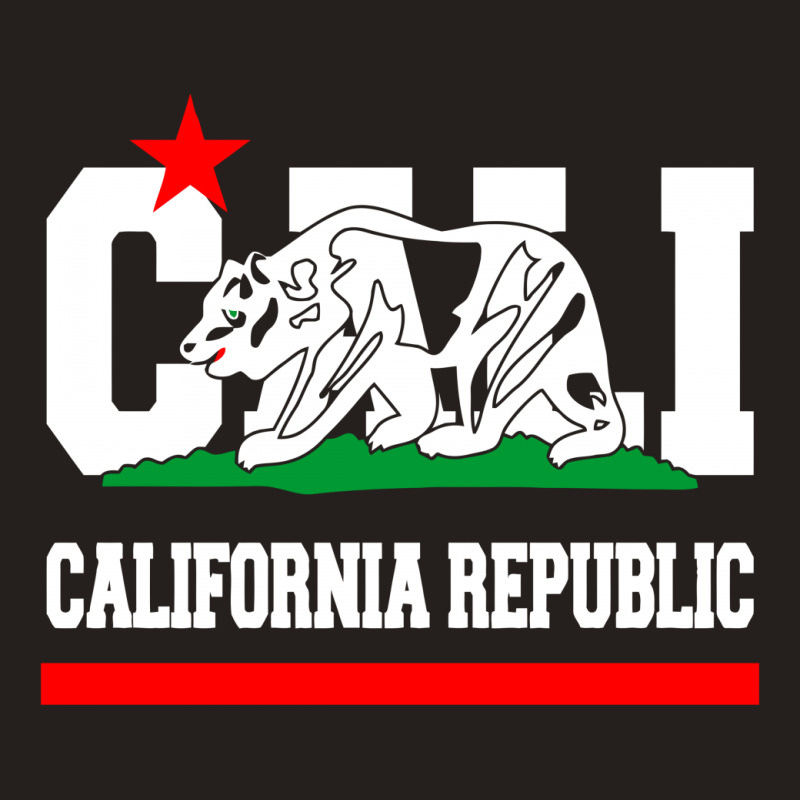 California Republic Tank Top by gematees | Artistshot