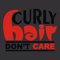 Curly Hair Don't Care Vintage Hoodie And Short Set | Artistshot