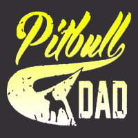 Pitbull Dad Vintage Hoodie And Short Set | Artistshot