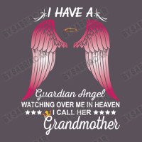 My Grandmother Is My Guardian Angel Vintage Hoodie And Short Set | Artistshot