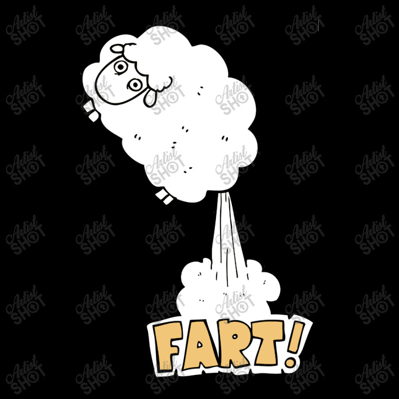 Funny Farting Sheep Cropped Sweater by adamharfii | Artistshot