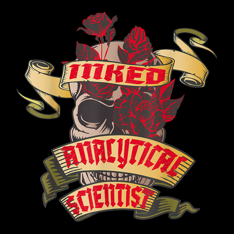 Analytical Scientist Inked Skull & Red Roses Tattoo T Shirt Toddler Sweatshirt by ReagerAero | Artistshot