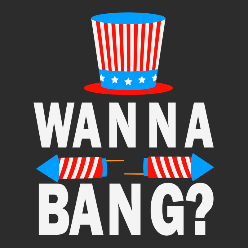 Wanna Bang 4th Of July Funny Fireworks Graphic Plus Size Exclusive T-shirt | Artistshot