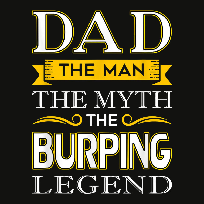 Custom Mens Burping Dad Shirts Funny Gifts For Dad Scorecard Crop