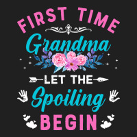 First Time Grandma Let The Spoiling Beg T  Shirt First Time Grandma Le Ladies Polo Shirt | Artistshot