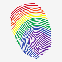 Lgbt Flag Fingerprint Proud Lgbt Pride Gifts Tee T Shirt Drawstring Bags | Artistshot