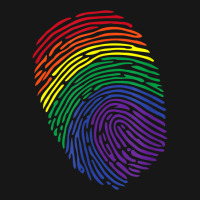 Lgbt Flag Fingerprint Proud Lgbt Pride Gifts Tee T Shirt Medium-length Apron | Artistshot