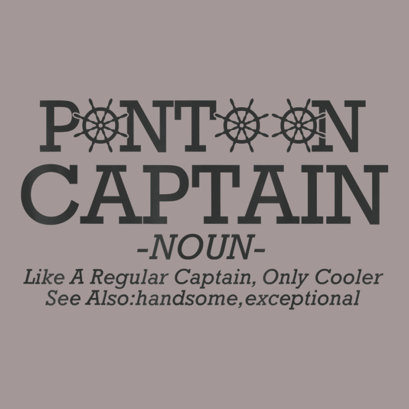 Pontoon Captain Definition Funny Pontoon Boat Boating T Shirt Vintage Hoodie | Artistshot