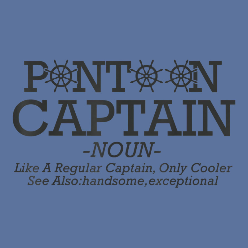 Pontoon Captain Definition Funny Pontoon Boat Boating T Shirt Lightweight Hoodie | Artistshot