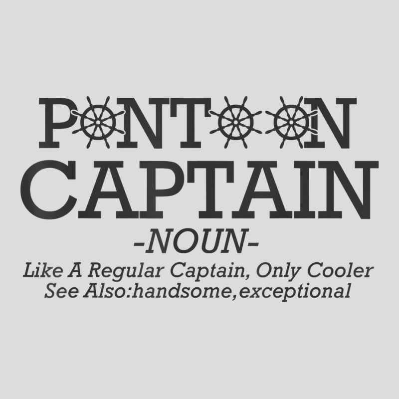 Pontoon Captain Definition Funny Pontoon Boat Boating T Shirt Men's Polo Shirt | Artistshot