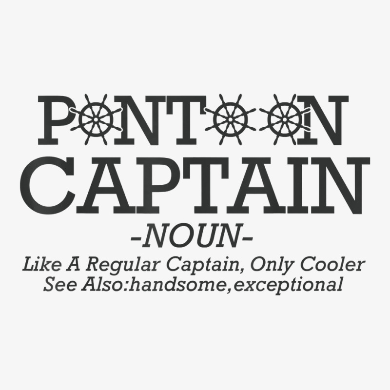 Pontoon Captain Definition Funny Pontoon Boat Boating T Shirt Champion Hoodie | Artistshot