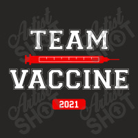 Team Vaccine Vaccinated Pro Ladies Fitted T-shirt | Artistshot