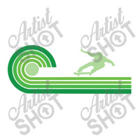 1970s Retro Skateboarder Skateboarding 23418459 Sticker | Artistshot