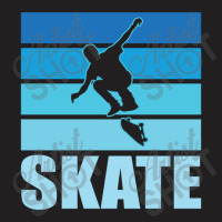 Blue Skate Skateboarder Skateboarding 23418429 T-shirt | Artistshot