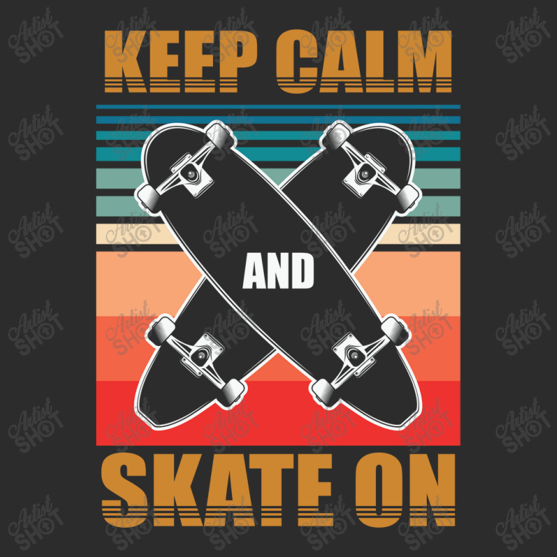 Cool Skateboarding Keep Calm 23418410 Exclusive T-shirt | Artistshot