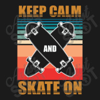 Cool Skateboarding Keep Calm 23418410 Full-length Apron | Artistshot