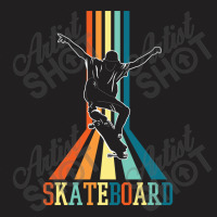 Retro Skateboard Skateboarding 23418449 T-shirt | Artistshot