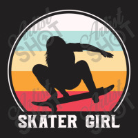 Skater Girl Skateboard Skateboarding 23418469 T-shirt | Artistshot