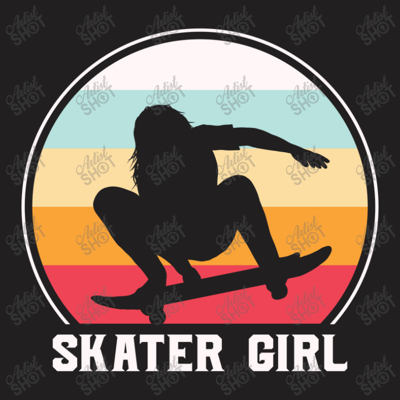 Skater Girl Skateboard Skateboarding 23418469 T-shirt | Artistshot